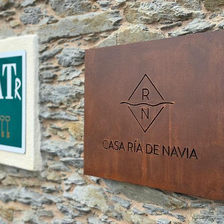 Gasthaus Casa Ria De Navia Exterior foto
