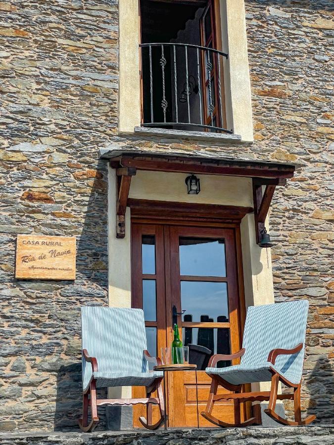 Gasthaus Casa Ria De Navia Exterior foto