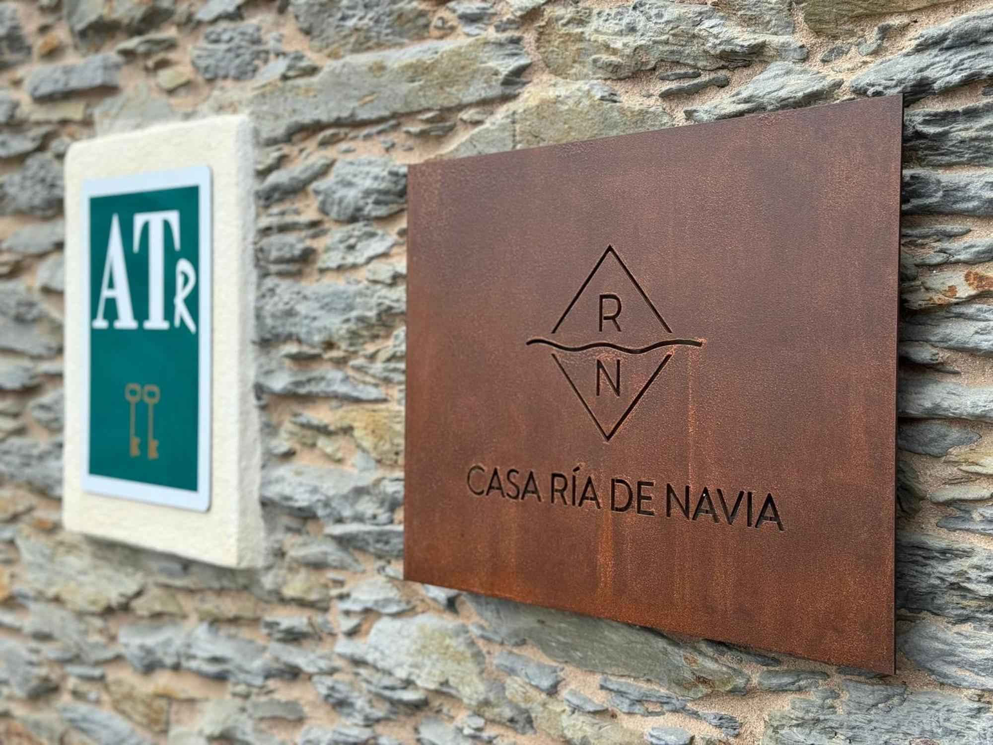 Gasthaus Casa Ria De Navia Exterior foto